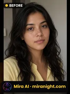 After Shower — the input photo used for the example