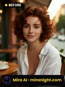 Cleavage — the input photo used for the example