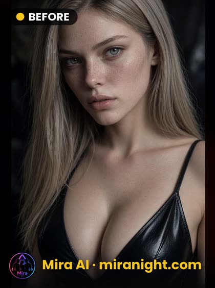 Cleavage Entry — the input photo used for the example