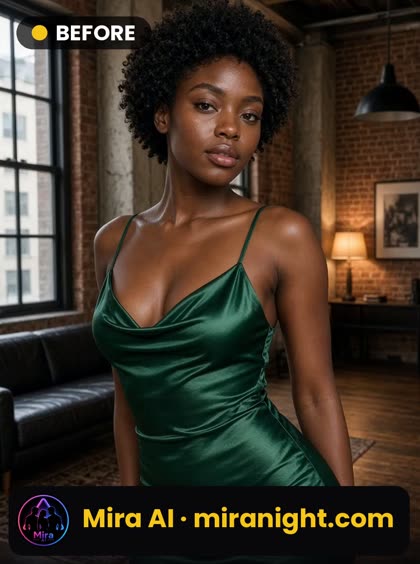 La femme remue ses hanches — la photo de départ utilisée dans l'exemple