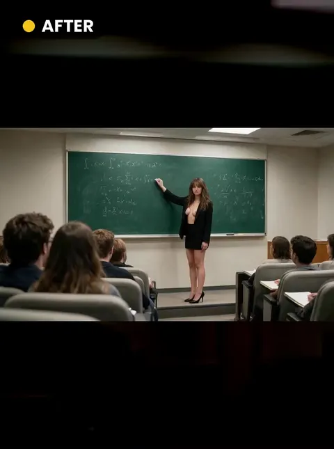 Lecture Hall — example output created with AI